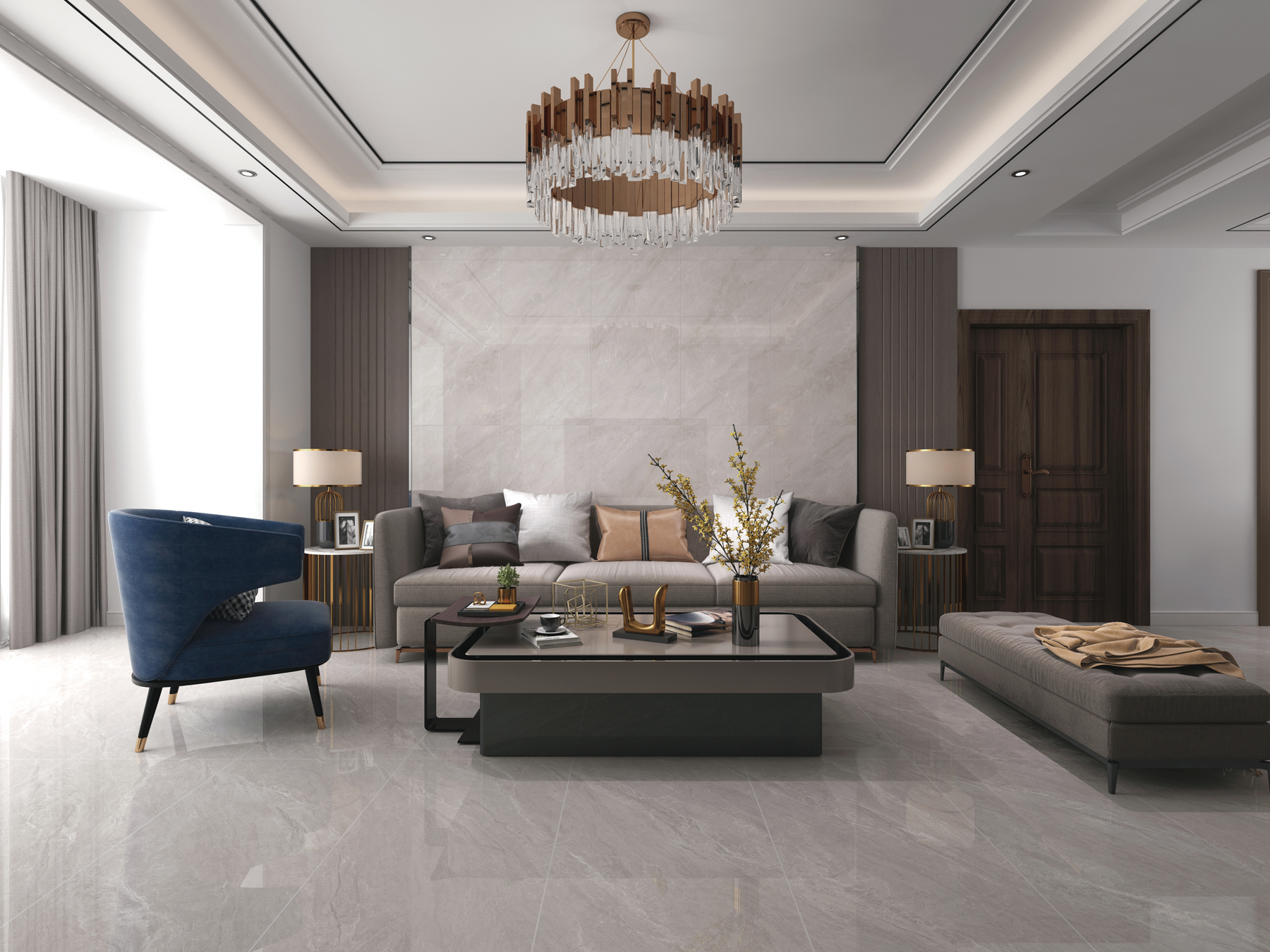 mt12102a 海拓普浅灰 - 慕陶瓷砖